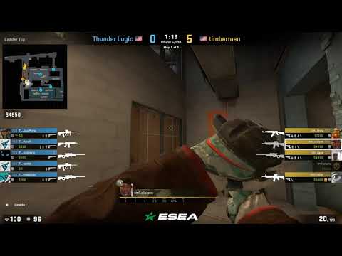 timbermen vs. Thunder Logic - ESEA Advanced S32 Playoffs Round 1