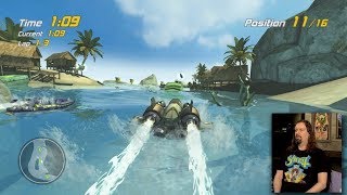 Let's Play HYDRO THUNDER HURRICANE (Xbox 360 Arcade)