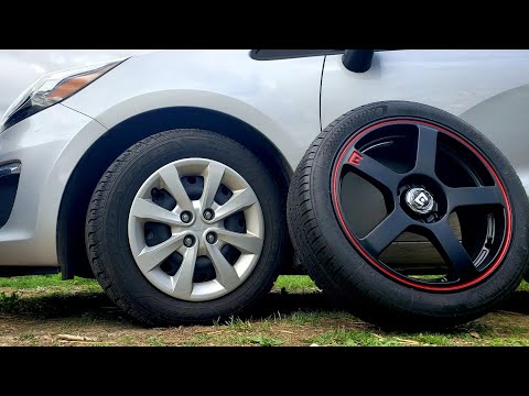 New 17" Wheels for the Kia Rio!