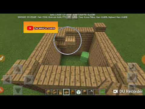 Tutorial de como hacer una casa en Minecraft / Minecraft Cips #1