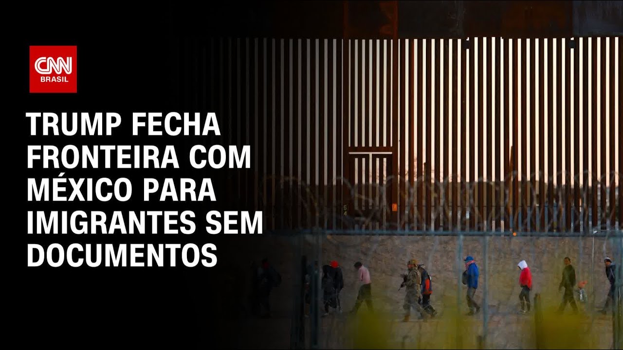 Trump fecha fronteira com México para imigrantes sem documentos | CNN PRIME TIME