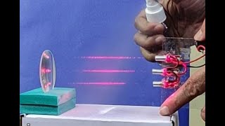 Watching light rays bend