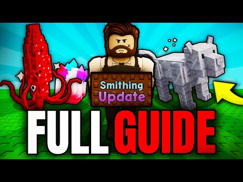 FULL GUIDE To The SMITHING UPDATE In GROW A GARDEN Roblox!