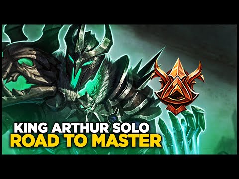 COMO DOMINAR A SOLO! - SMITE SEASON 8 | King Arthur Solo