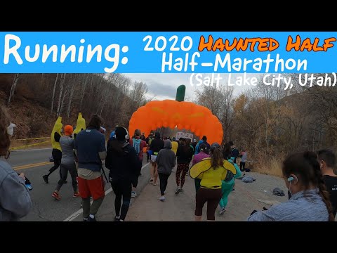 Running the 2020 Haunted Half-Marathon (Salt Lake City, Utah)