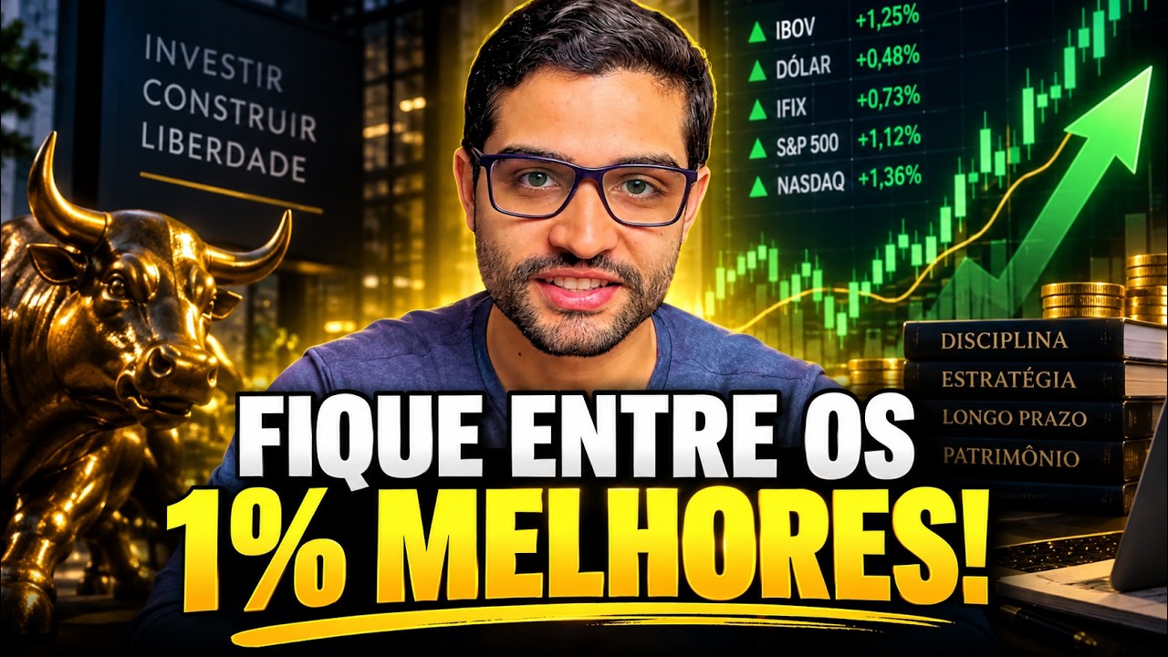 OS 3 ÚNICOS INDICADORES QUE VOCÊ PRECISA APRENDER PARA FICAR À FRENTE DE 99% DOS INVESTIDORES