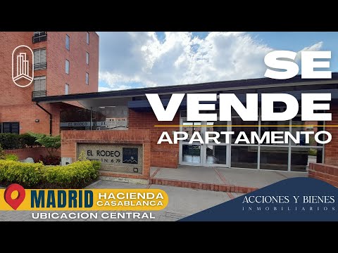 VENTA DE APARTAMENTO #madridcundinamarca  SECTOR CASABLANCA 3°PISO /  3 HABITACIONES + ESTUDIO