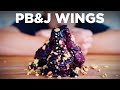 Peanut Butter and Jelly Chicken Wings