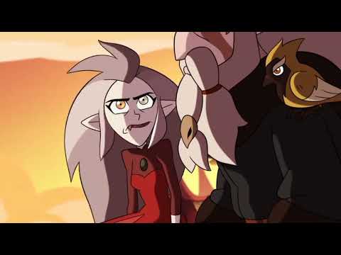 Eda talks to her father (The Owl House - Elsewhere and Elsewhen)