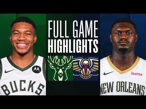 BUCKS at PELICANS FULL GAME HIGHLIGHTS March 28, 2024