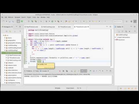 Thread Methods 2 Using Scala