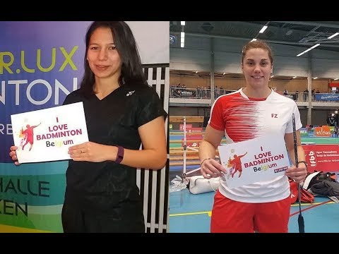 Women's singles semi final Belgian ch'ps 2019