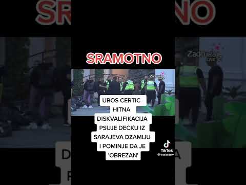 Zadruga 6 - Uros Certic HITNA DISKVALIFIKACIJA PSUJE DZAMIJU