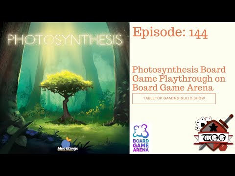 Photosynthesis Playthrough on Board Game Arena