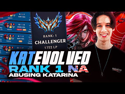 1700LP Katarina TAKING OVER NA... *CRAZY-1v5 MECHANICS*