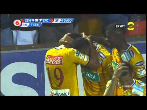 20-02-2015 CSH - LFC GOL DE CRISTIAN LAGOS. #CSH 2-0 #LFC #DM935