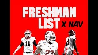College Football | Freshman List |x NAV| Highlights 2017-18(HD)