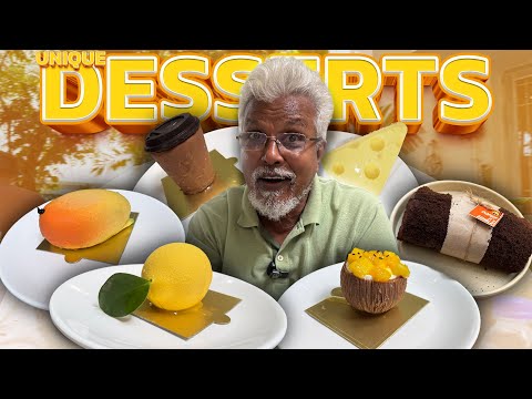 We tried Unique Desserts in Chennai 😋🤩