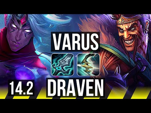VARUS & Lulu vs DRAVEN & Thresh (ADC) | 11/1/8, Godlike | NA Master | 14.2