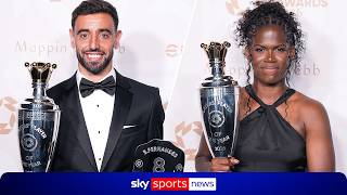 Bruno Fernandes wins 2025/26 PFA Players' Player of the Year as Bunny Shaw wins women's award