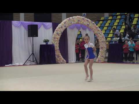 Krisztina Barabas LPS Szasz Adalbert Targu Mures ROU Children 2013 Level B Rhythmic Arad Trophy 2019