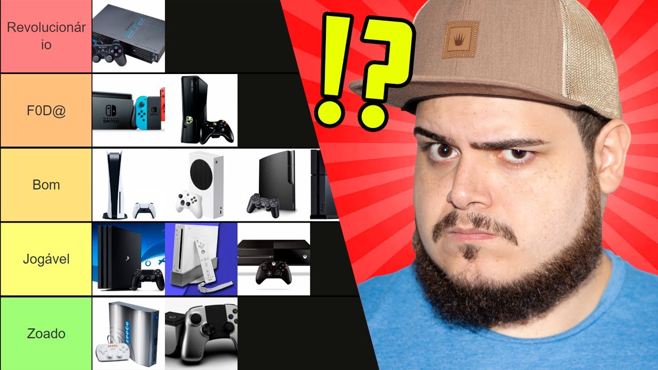 TIER LIST DE CONSOLES! - SIDÃO DO GAME