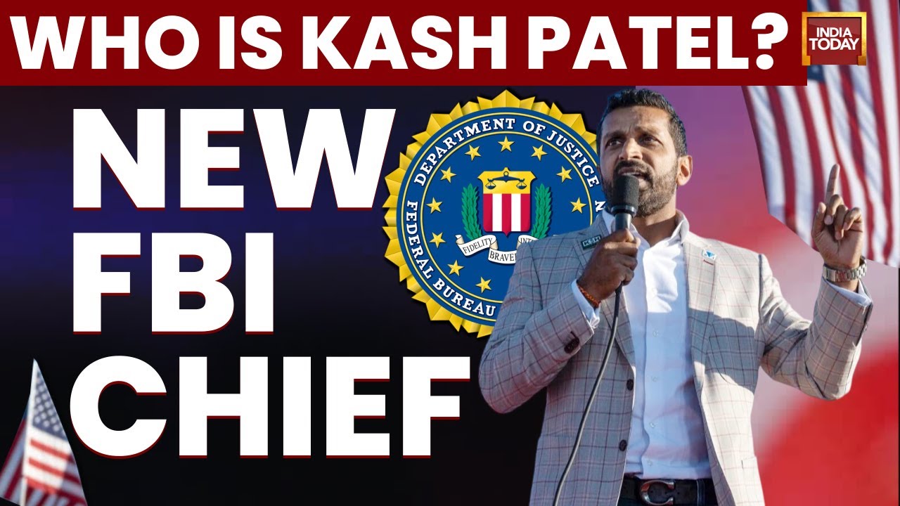 Know Indian Origin Kash Patel, New FBI Chief | Donald Trump | US Govt | FBI | India Today