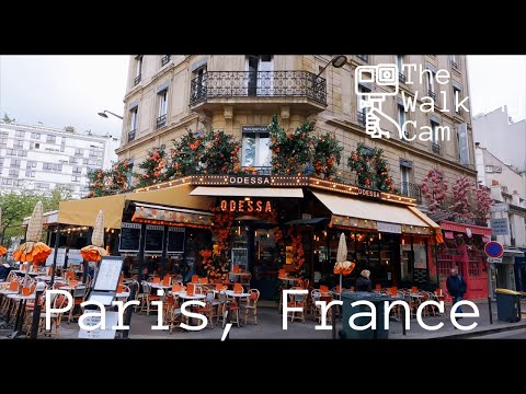 Walking Through Time in Paris, France | Montparnasse Cemetery | Montparnasse Tower | 4K