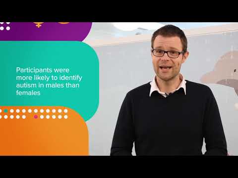 60 Second Science - Recognition of Autistic Girls