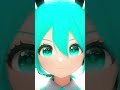 Hatsune Miku V4X Dark 初音ミク Miku And Mikune Thank You Anniversary Message Vtuber Miku