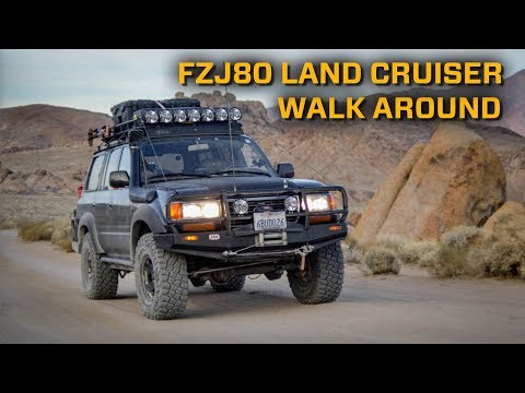 Our FZJ80 Land Cruiser Walk Around: Why is it one of the best overland vehicles?!