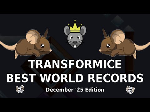 BEST Transformice WORLD RECORDS #1 [Dec '25]