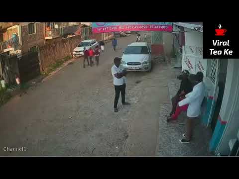 Footage Captures Robbery in Nairobi Estate