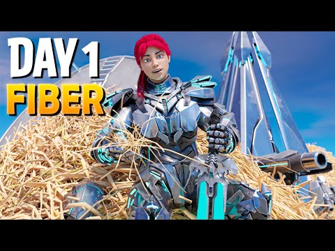 Claiming Viking Bay Cave Day 1 on a FIBERCRAFT... - ARK PvP