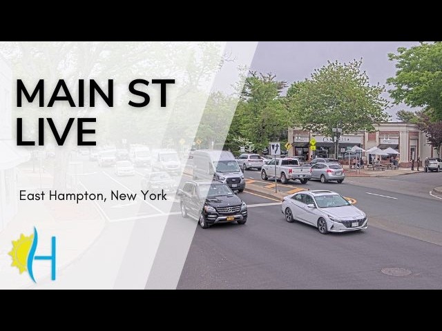 Live webcam view of East Hampton Main Street View
