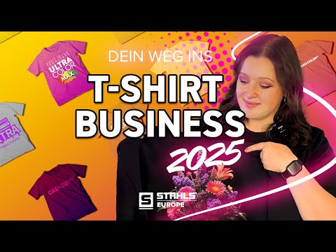 This is what you need to start a T-shirt business in 2025! | STAHLS' Europe