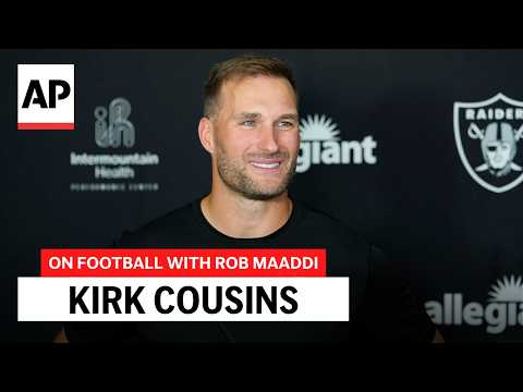 Video Thumbnail: Kirk Cousins on mentoring Fernando Mendoza: 'We all can help one another'