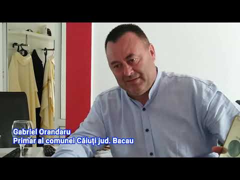 Primar comuna Căiuți jud Bacău. Orandaru Gabriel