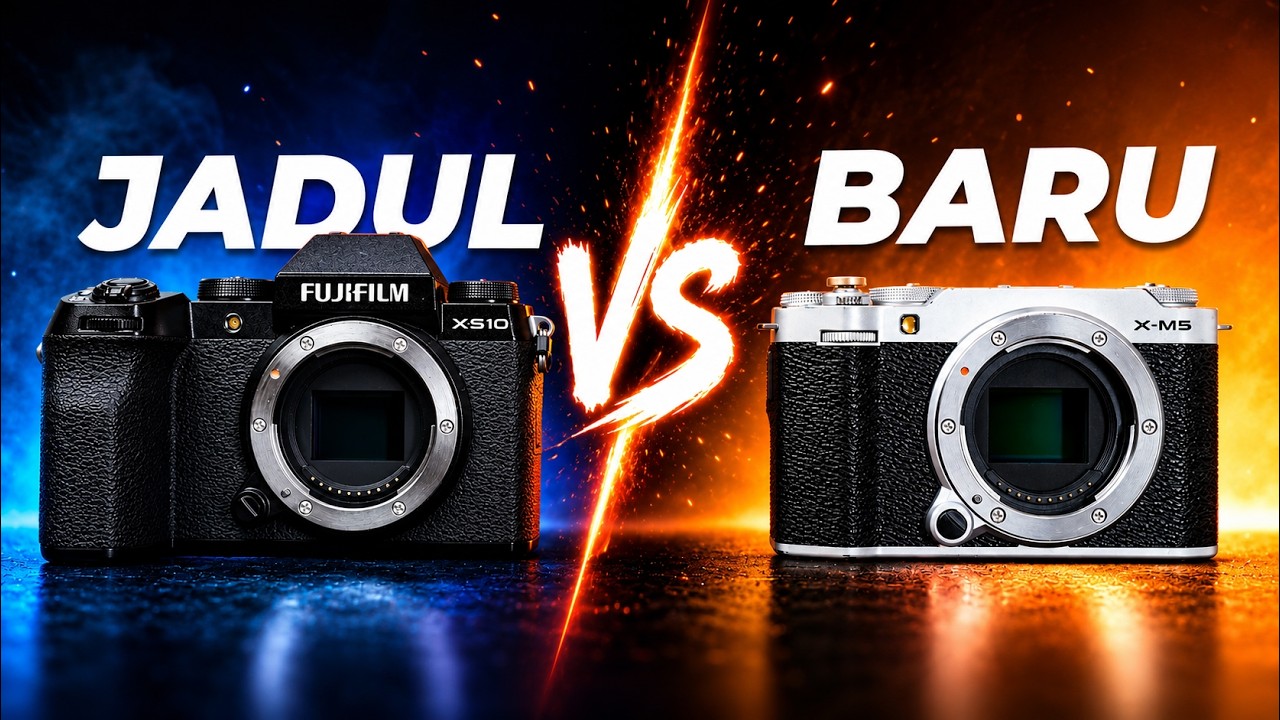 Kamera Jadul vs Kekinian? | Fujifilm X-S10 vs X-M5