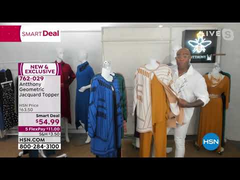 HSN | Antthony Design Original Fashions - Fall Fashion Event 09.29.2021 - 03 PM
