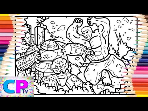 IronMan Hulkbuster vs Hulk Coloring Pages/Hulk Fights Hulkbuster/Marin Hoxha - Endless [NCS Release]