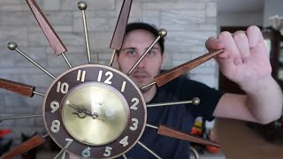 I'm Selling My Starburst Clock! Goodwill and Savers Resale Finds!