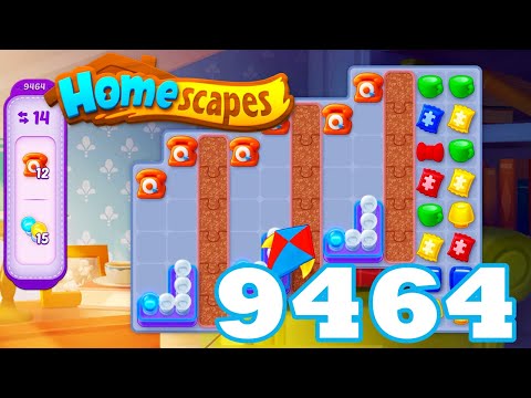 Homescapes Level 9464 HD | 3 - match puzzle game | Gameplay Walkthrough | android | GameGo Game IOS