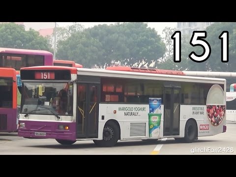 [SBST] (Retired) Loud Voith - SBS2822H on Service 151 - Volvo B10M MKIV DM3500