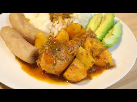 Como hacer Pollo guisado con papas😋 (plato tipico Hondureño🇭🇳)sazònlatinoconlizz