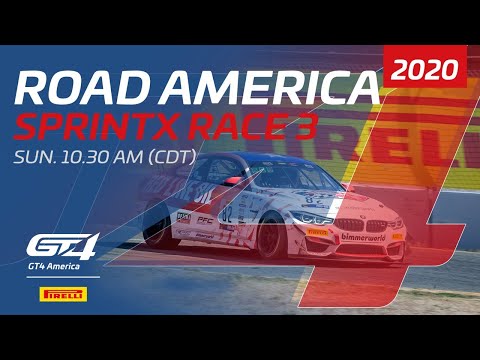 【動画】ブランパンGTワールドチャレンジ・アメリカ（ロード・アメリカ）レース3フルレース動画