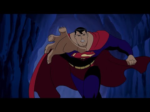 Superman (DCAU) Powers and Fight Scenes - Justice League Season 2
