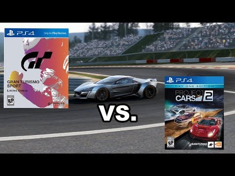 Project Cars 2 vs GT Sport