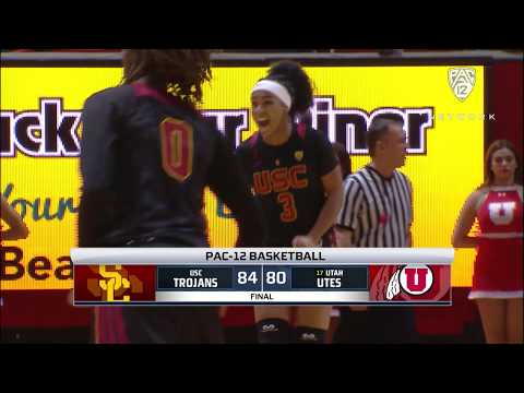 Recap: Mariya Moore sinks 23 points as USC women's basketball sneaks past Utah
