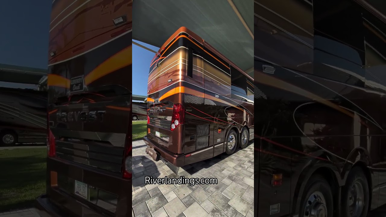 Riverlandings Motorcoach Resort: A Glimpse into Prevost Liberty Coach Opulence and a Touch of Maserati Elegance
